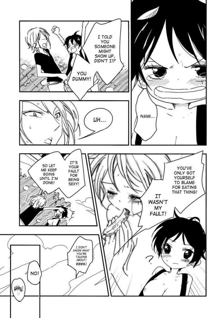 “Nami's Amazing Transformation” Chapter 14, page 1