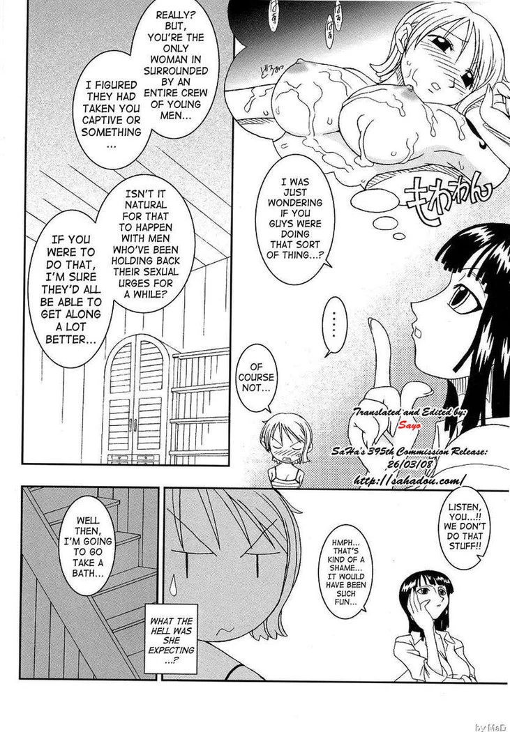“Nami and Nico Robin Orange Pie Vol.5” Chapter 13, page 1