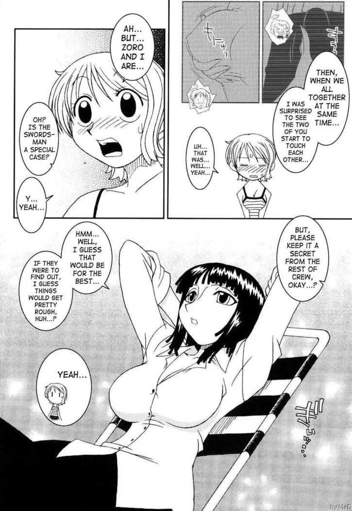 “Nami and Nico Robin Orange Pie Vol.5” Chapter 15, page 1