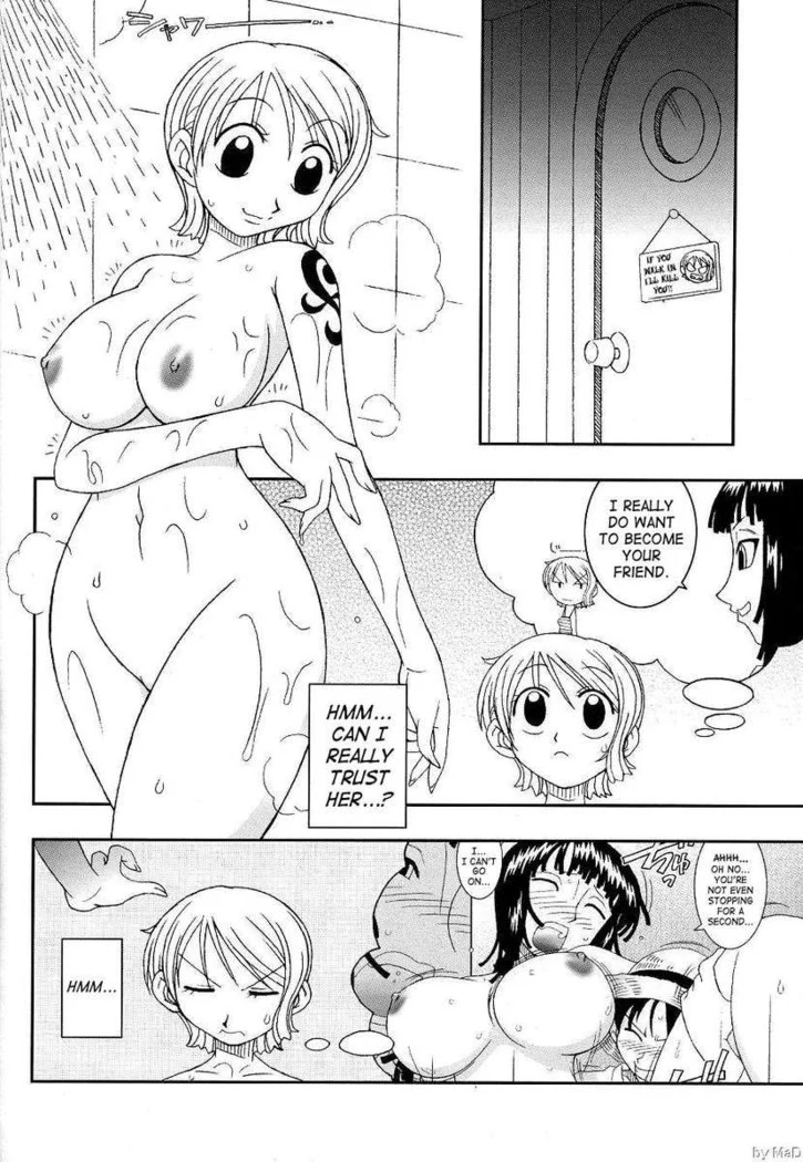 “Nami and Nico Robin Orange Pie Vol.5” Chapter 17, page 1