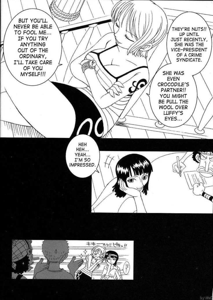 “Nami and Nico Robin Orange Pie Vol.5” Chapter 5, page 1