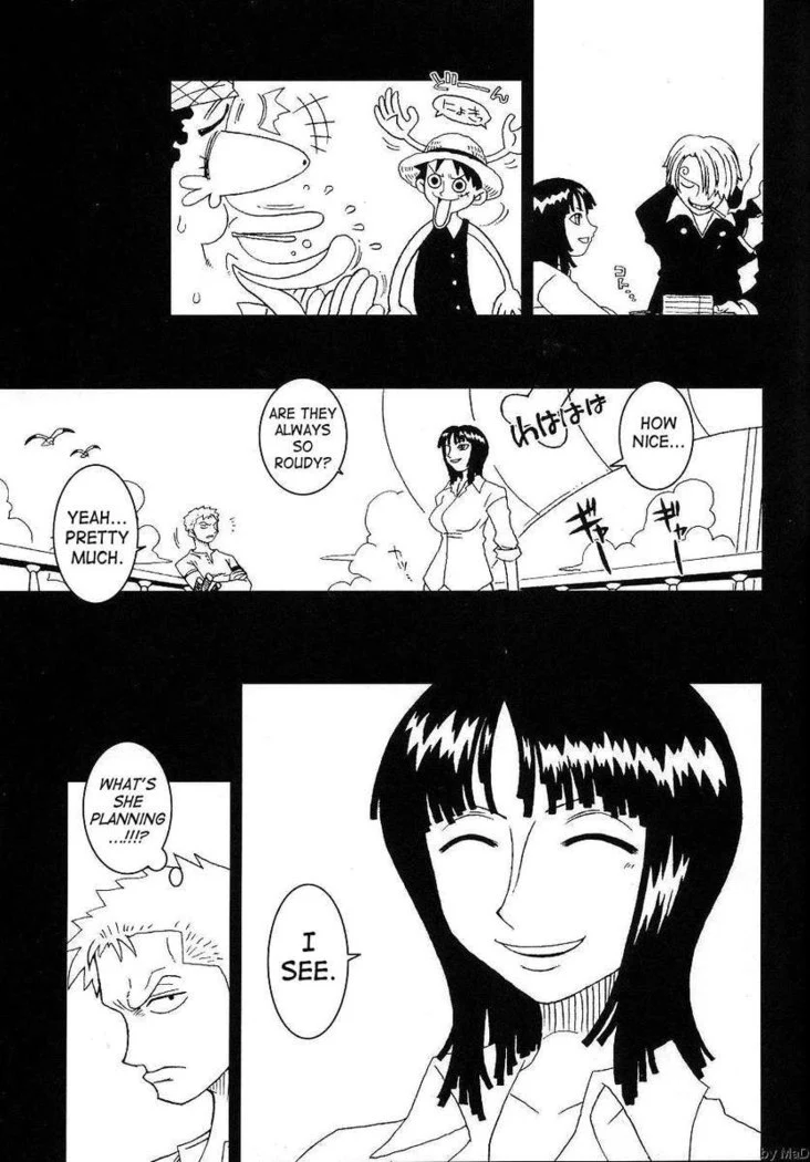 “Nami and Nico Robin Orange Pie Vol.5” Chapter 6, page 1