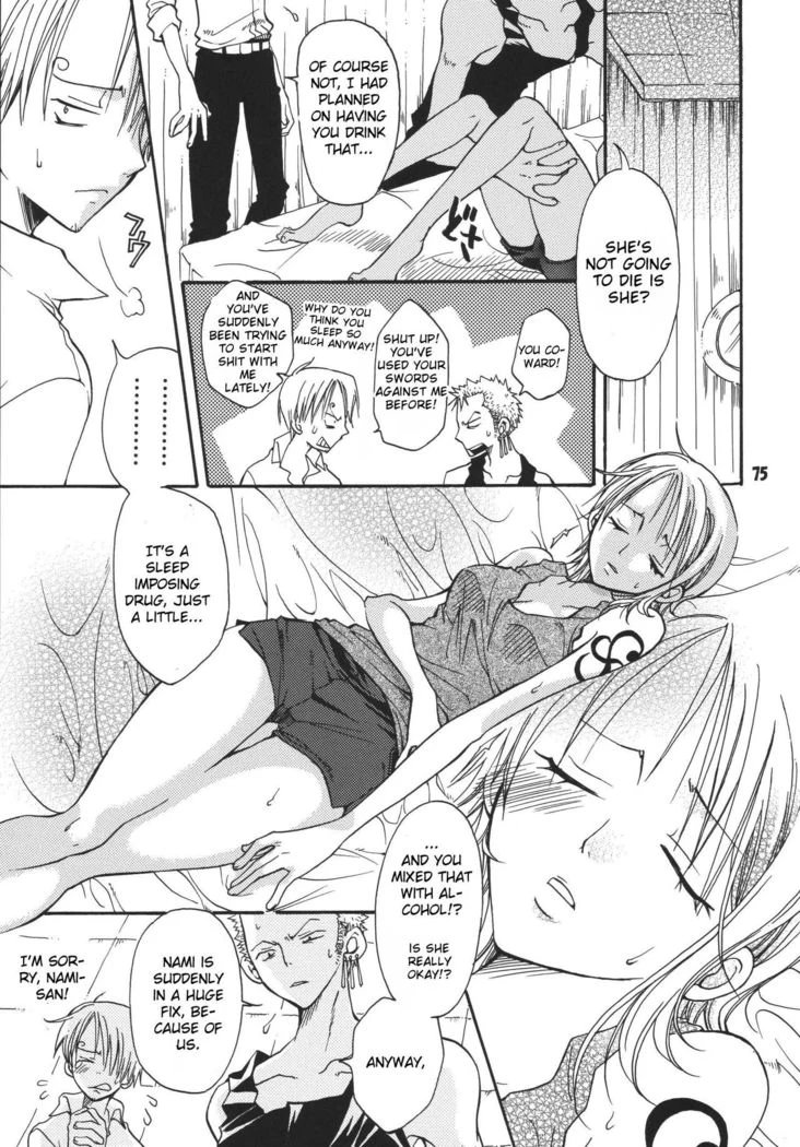 “Nami All Day Long” Chapter 5, page 1