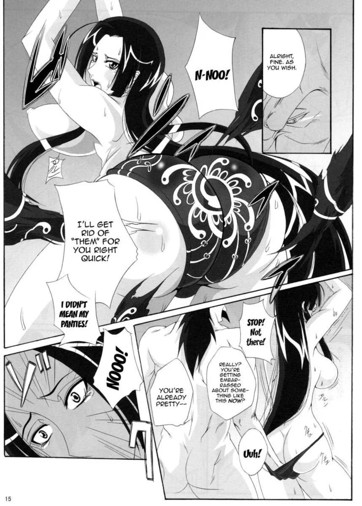 “Benten Kairaku Hebirei Nami Hancock” Chapter 14, page 1