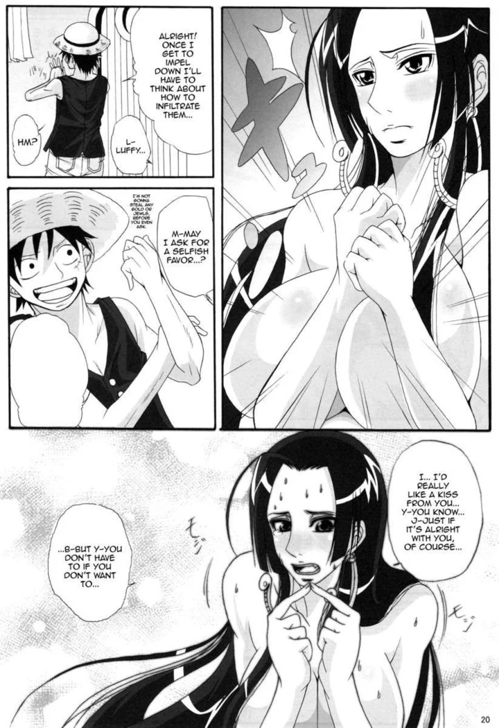 “Benten Kairaku Hebirei Nami Hancock” Chapter 19, page 1