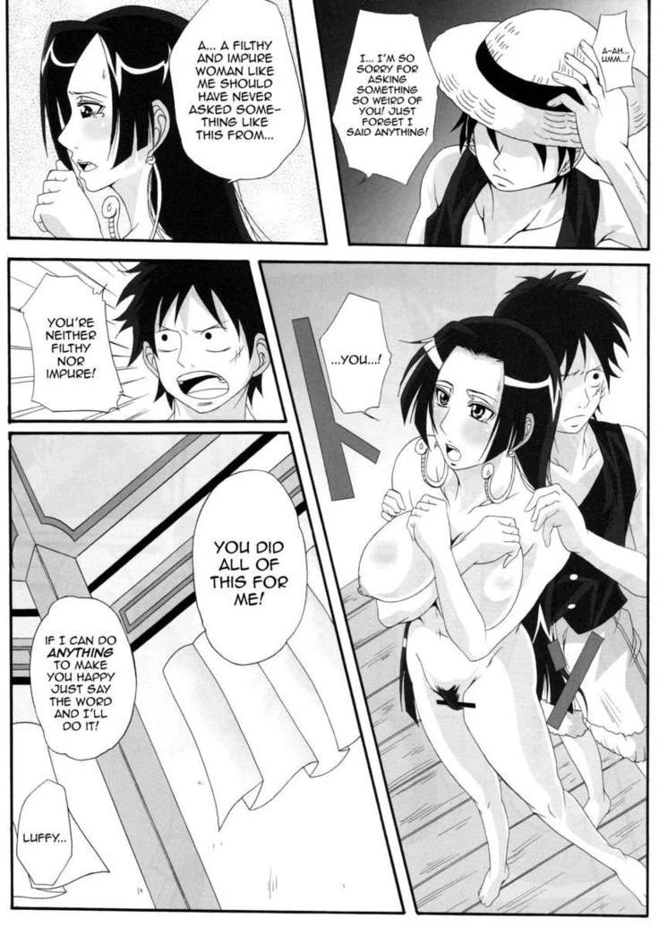 “Benten Kairaku Hebirei Nami Hancock” Chapter 20, page 1