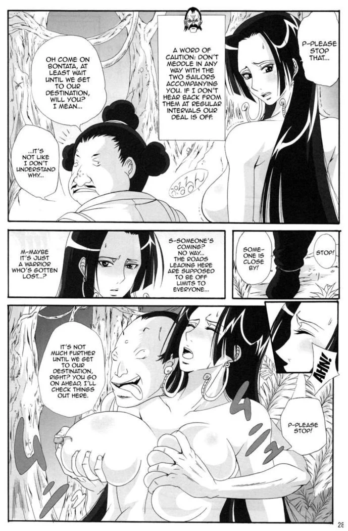 “Benten Kairaku Hebirei Nami Hancock” Chapter 27, page 1