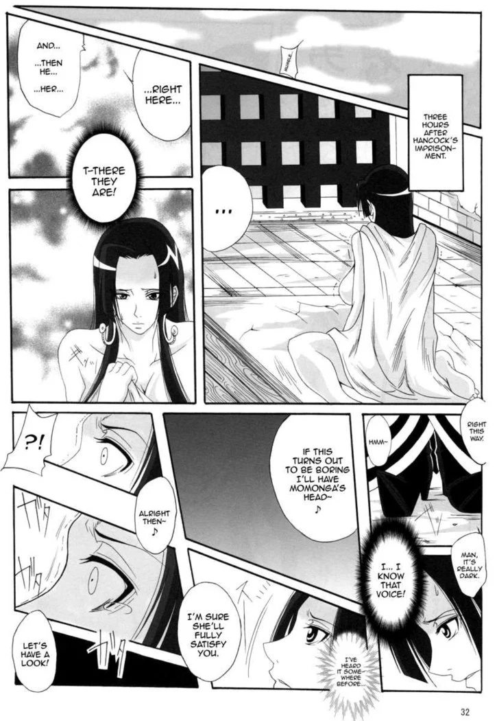 “Benten Kairaku Hebirei Nami Hancock” Chapter 31, page 1