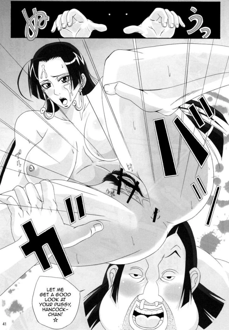 “Benten Kairaku Hebirei Nami Hancock” Chapter 40, page 1