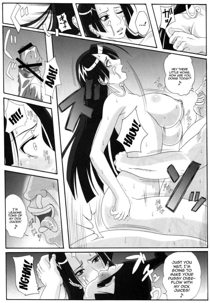 “Benten Kairaku Hebirei Nami Hancock” Chapter 42, page 1