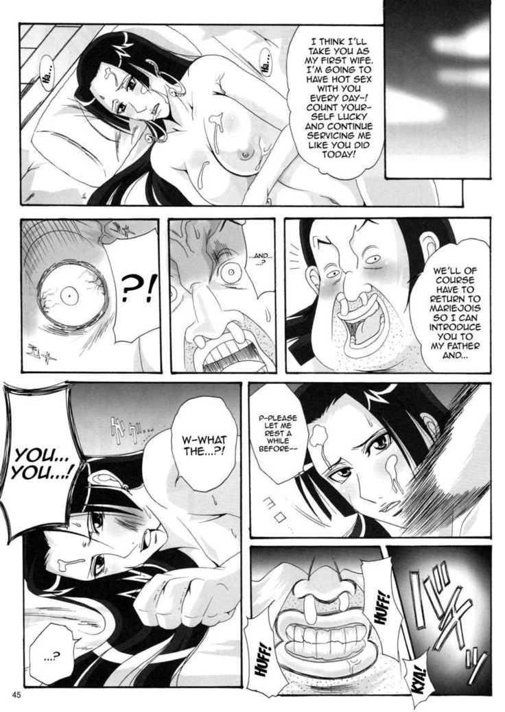 “Benten Kairaku Hebirei Nami Hancock” Chapter 44, page 1