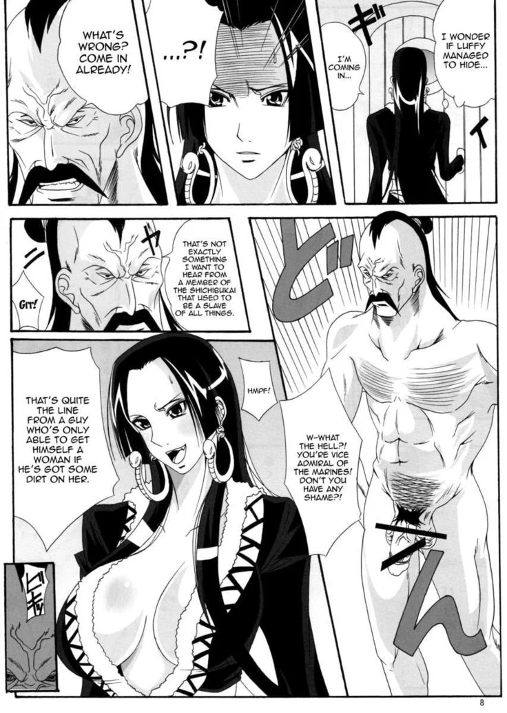 “Benten Kairaku Hebirei Nami Hancock” Chapter 7, page 1