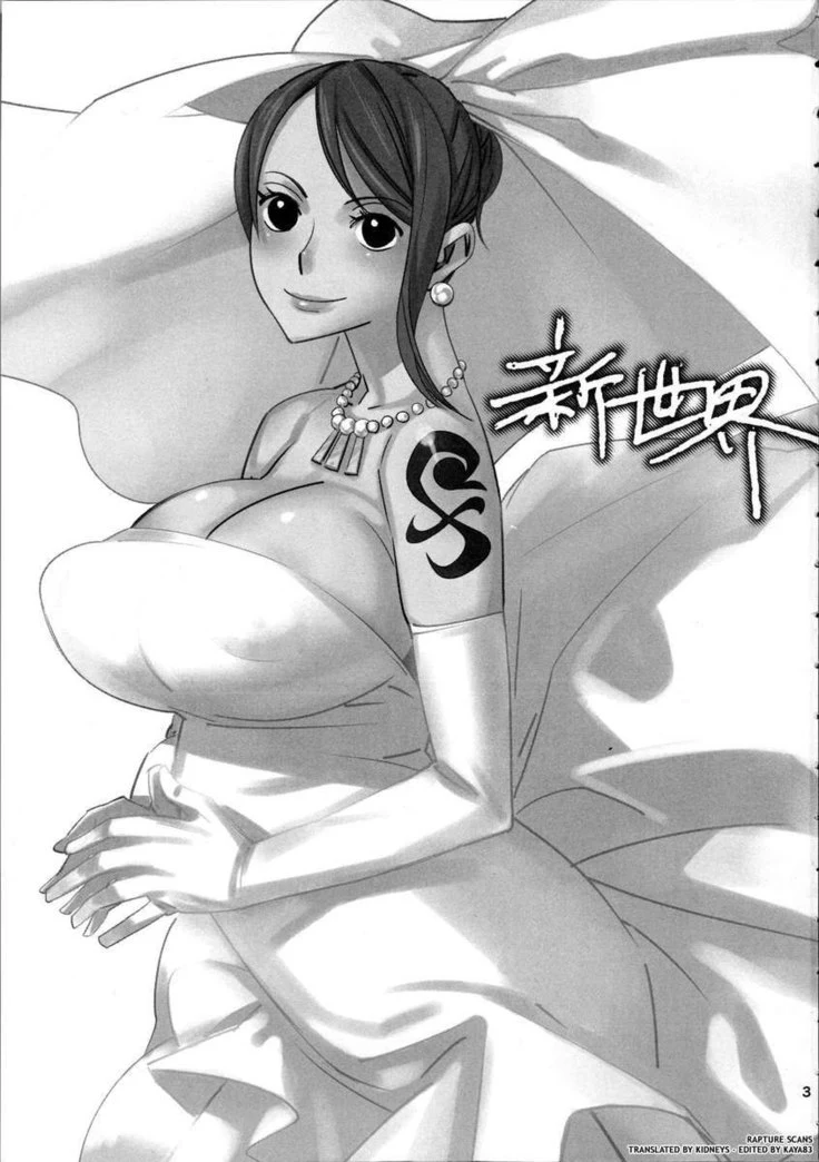 “Nami and Nico Robin Aburateri Kamitaba” Chapter 2, page 1