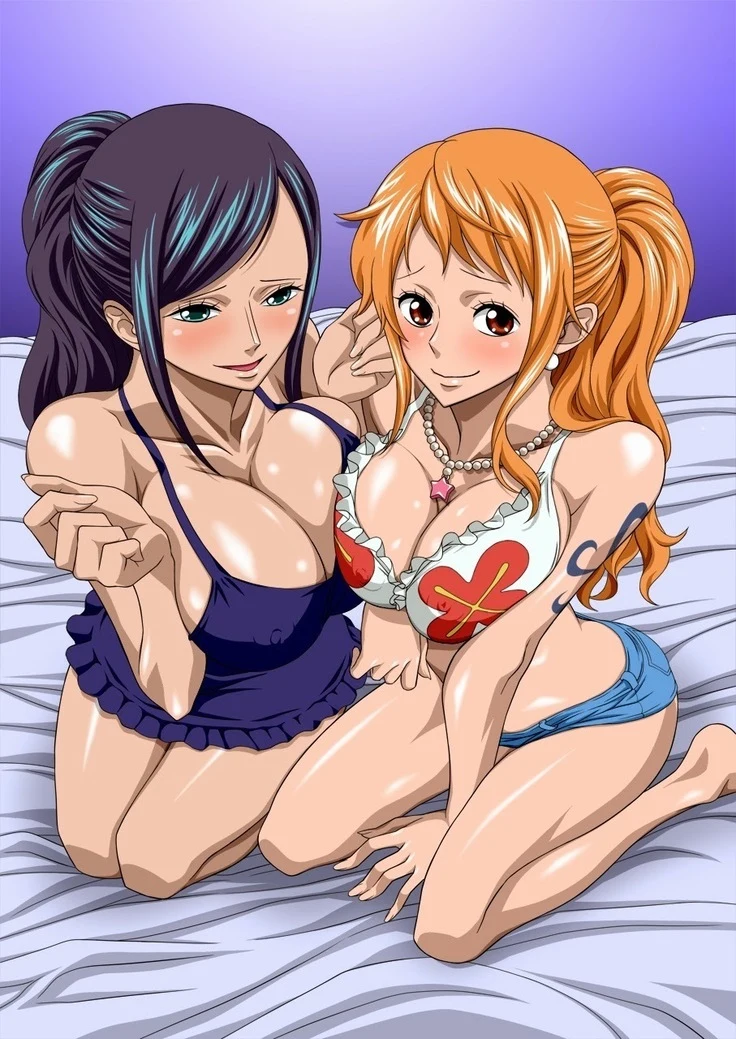 “Nami and Robin's Princess Sandwich” Chapter 2, page 1