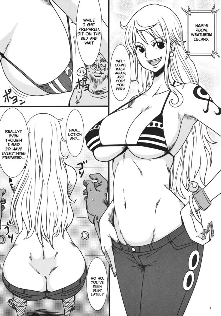 “Ride Nami 2 Years Later” Chapter 3, page 1
