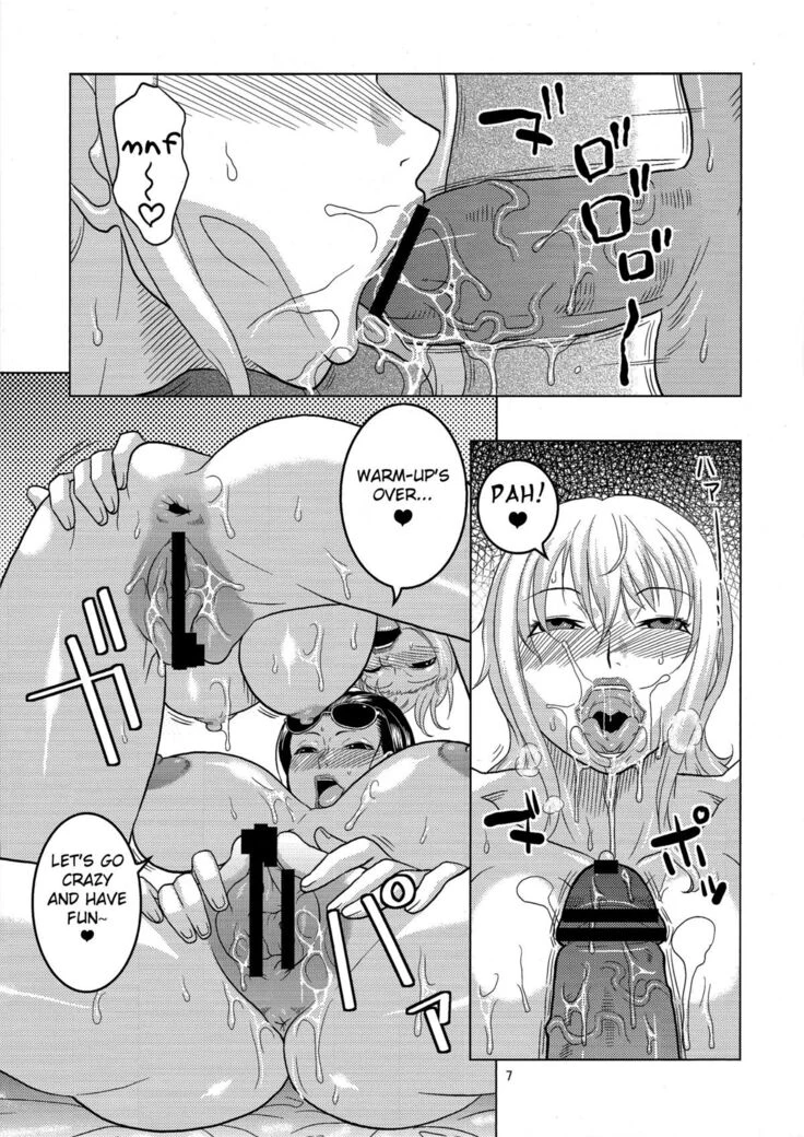 “Nami and Robin 5” Chapter 8, page 1