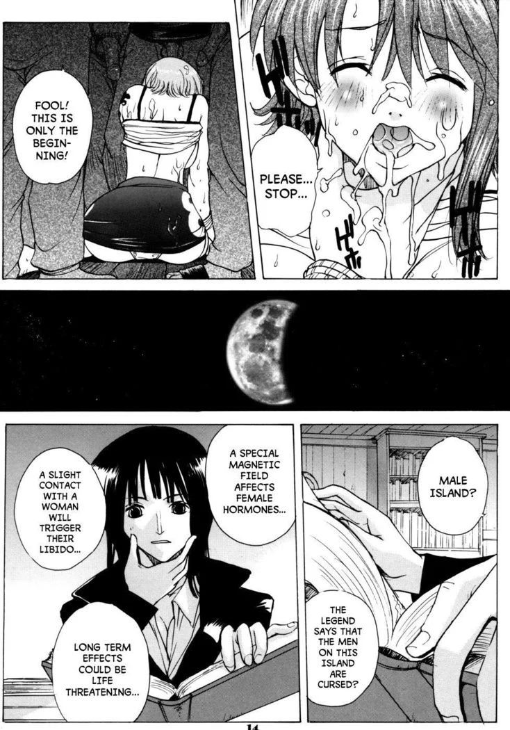 “Nami's Intense Climax — Alternate Edition” Chapter 14, page 1