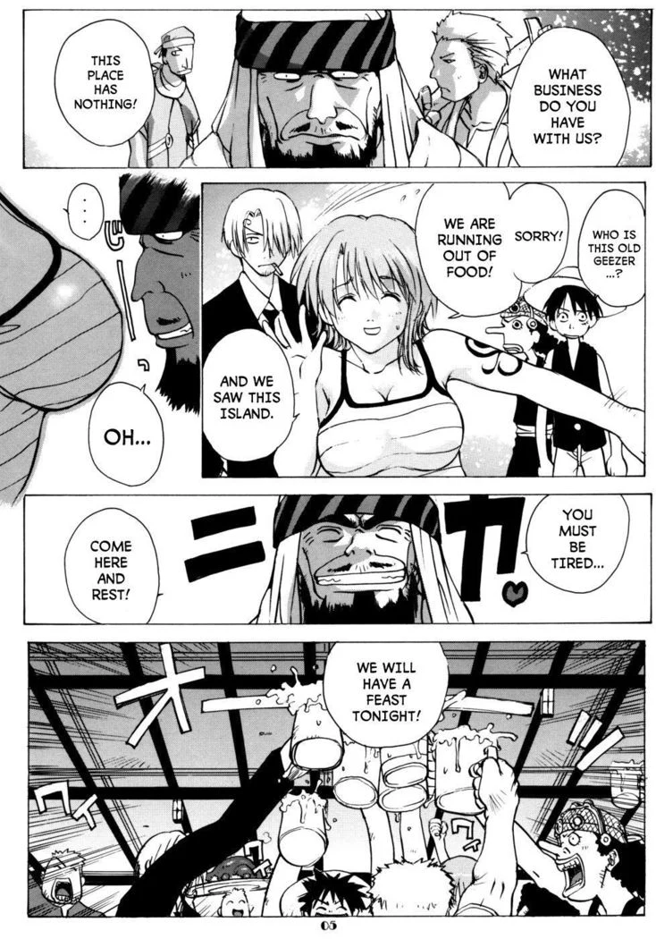 “Nami's Intense Climax — Alternate Edition” Chapter 5, page 1