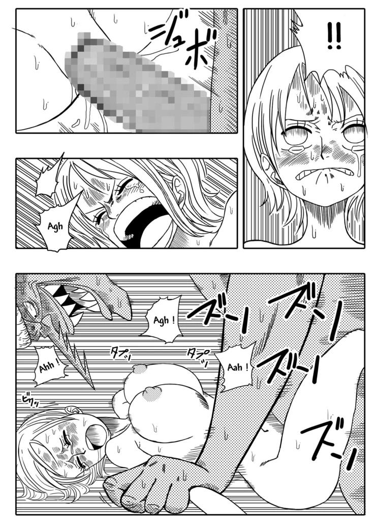 “Nami Arlong Ordeal” Chapter 16, page 1