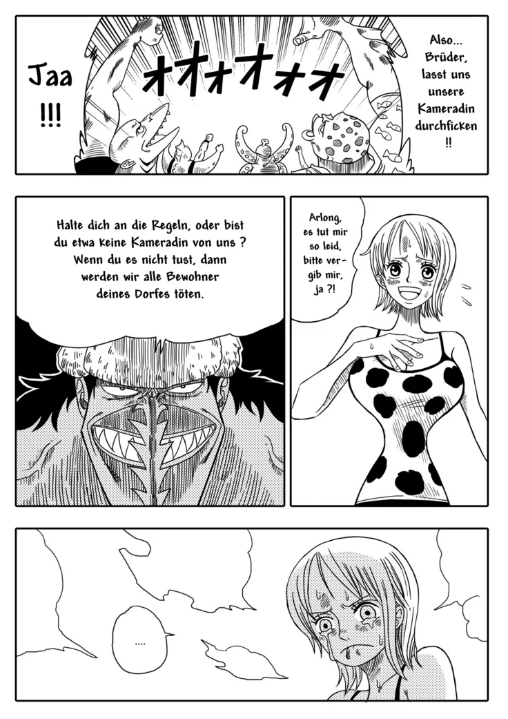 “Nami Arlong Ordeal” Chapter 7, page 1