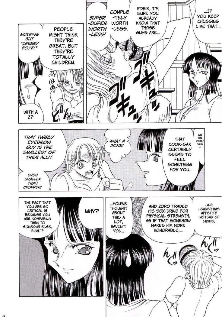 “Zone 25: Nami and Robin's Wild Encounter” Chapter 3, page 1
