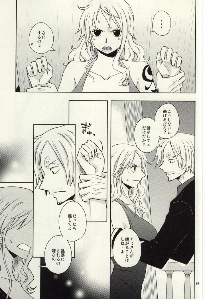 “Sanji and Nami's Sundress Round” Chapter 13, page 1