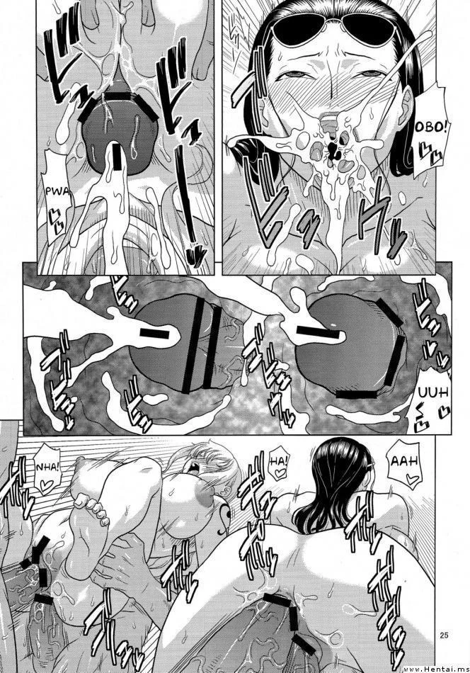“Nami and Robin's Fifth Encounter” Chapter 26, page 1