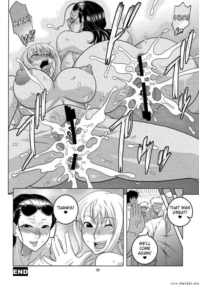 “Nami and Robin's Fifth Encounter” Chapter 27, page 1