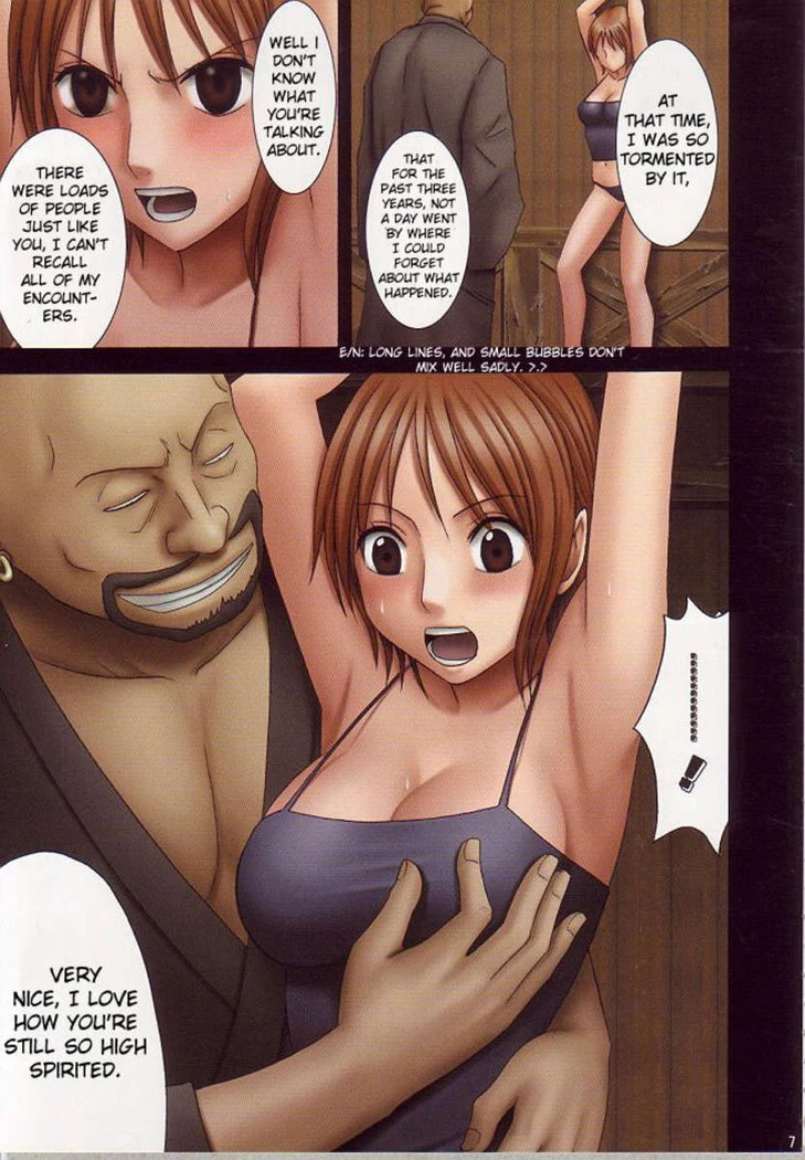 “Nami Colored Bondage” Chapter 6, page 1