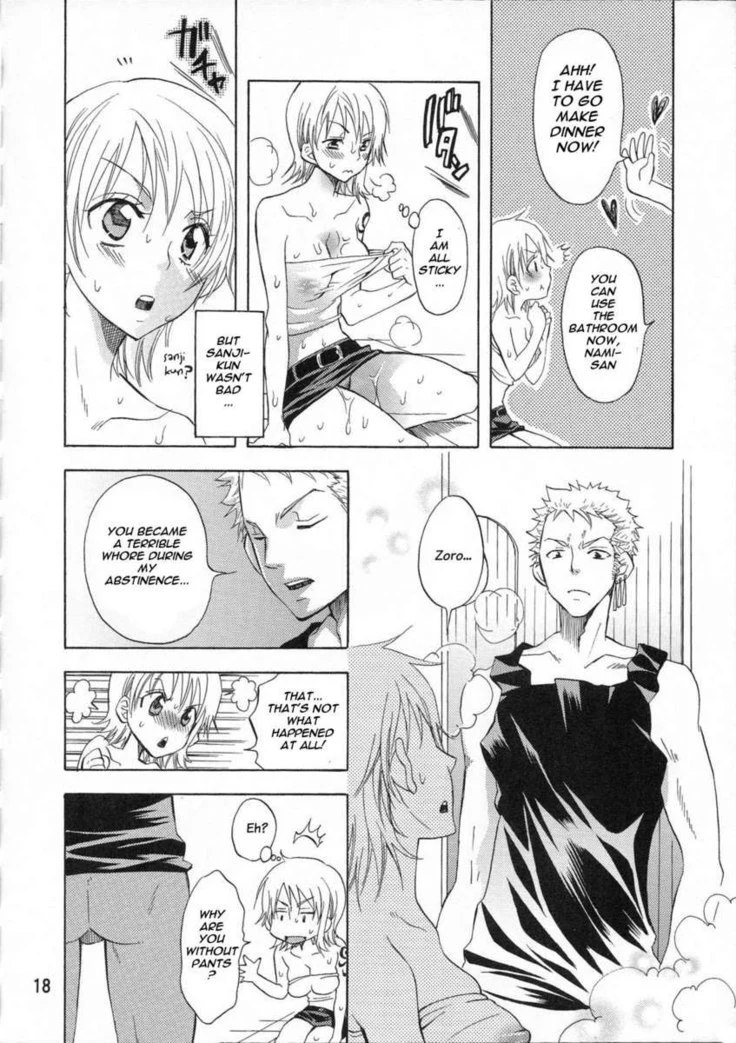 “Let's Play with Nami — Alternate Edition” Chapter 18, page 1