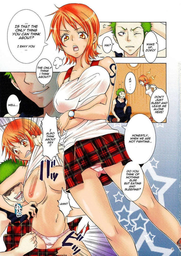 “Let's Play with Nami — Alternate Edition” Chapter 3, page 1