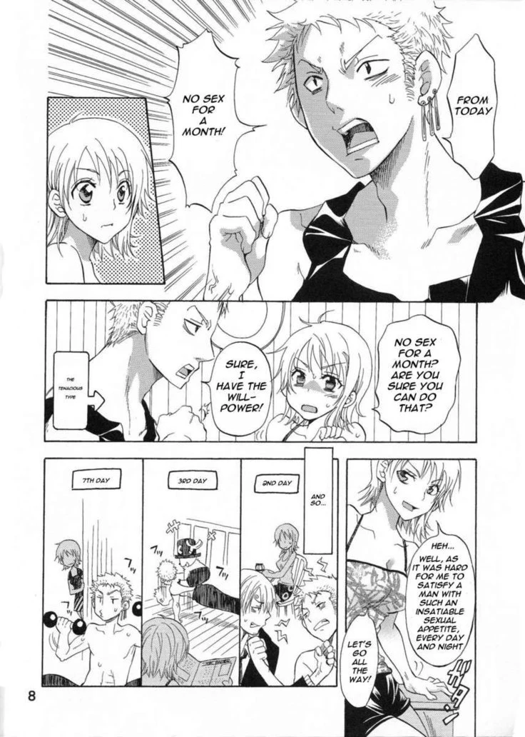 “Let's Play with Nami — Alternate Edition” Chapter 8, page 1