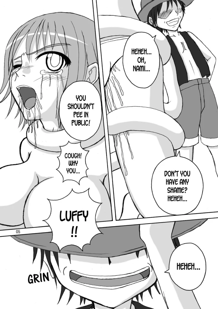 “Nami's Wild Gear Three and Snake Princess Clash” Chapter 4, page 1