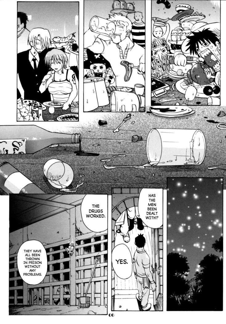 “Nami Reaching Intense Climax — Alternate Edition” Chapter 6, page 1