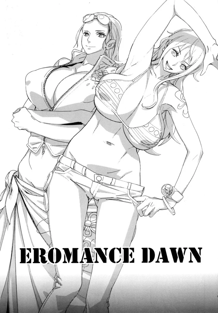 “Eromance Dawn with Nami and Usopp” Chapter 2, page 1