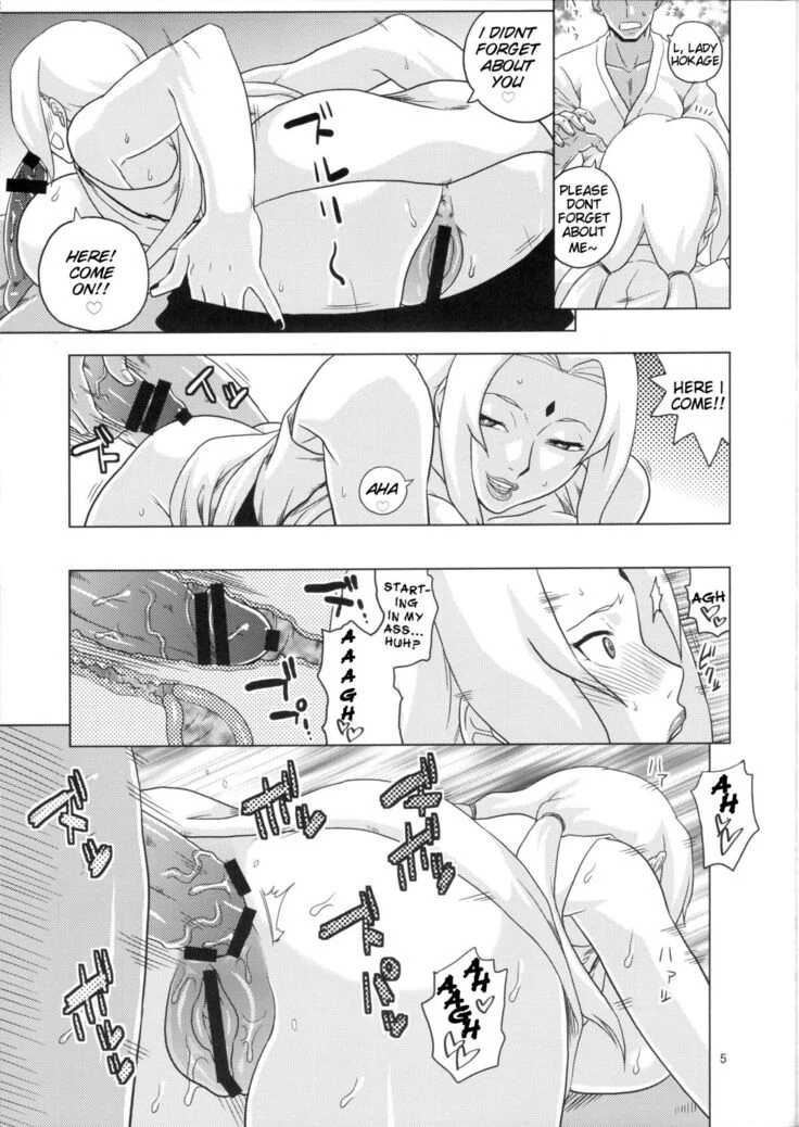 “Tsunade and Nami's Naruto Threesome” Chapter 6, page 1