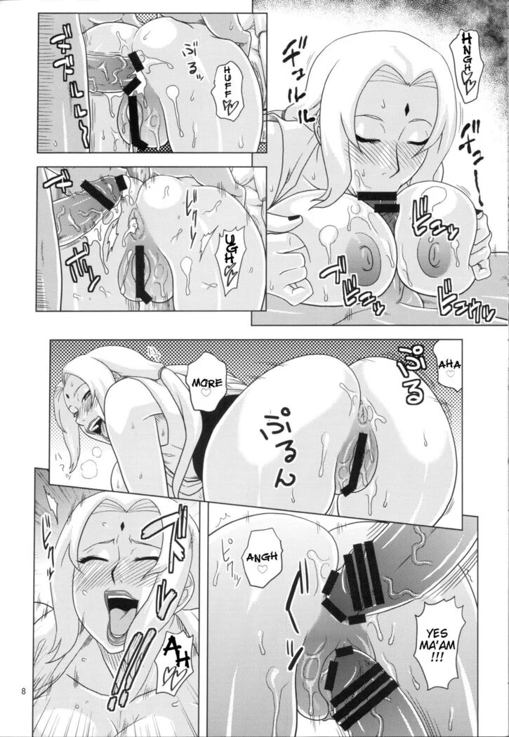 “Tsunade and Nami's Naruto Threesome” Chapter 9, page 1