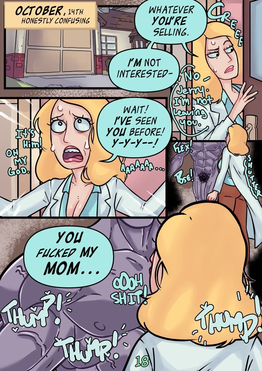 “SmutPhish MILFtober 2022” Chapter 18, page 1