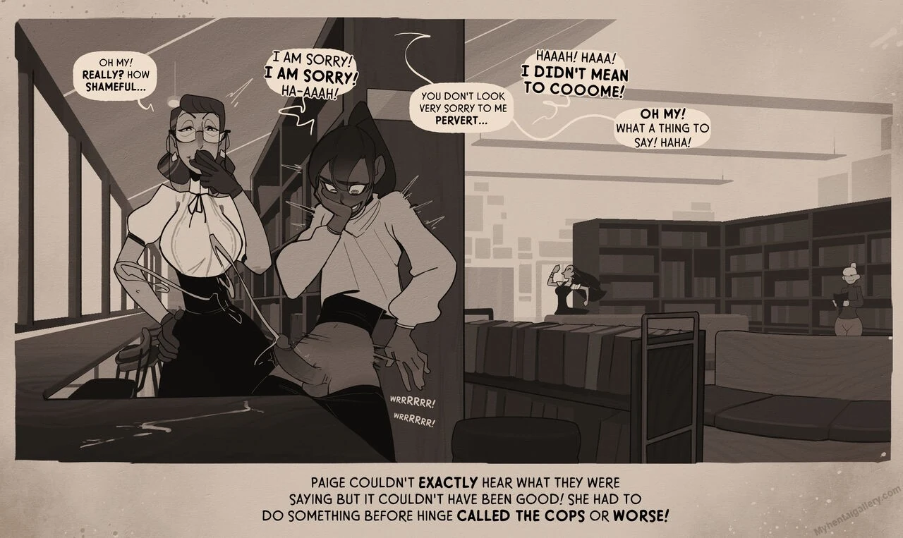 “Week At The Library” Chapter 15, page 1