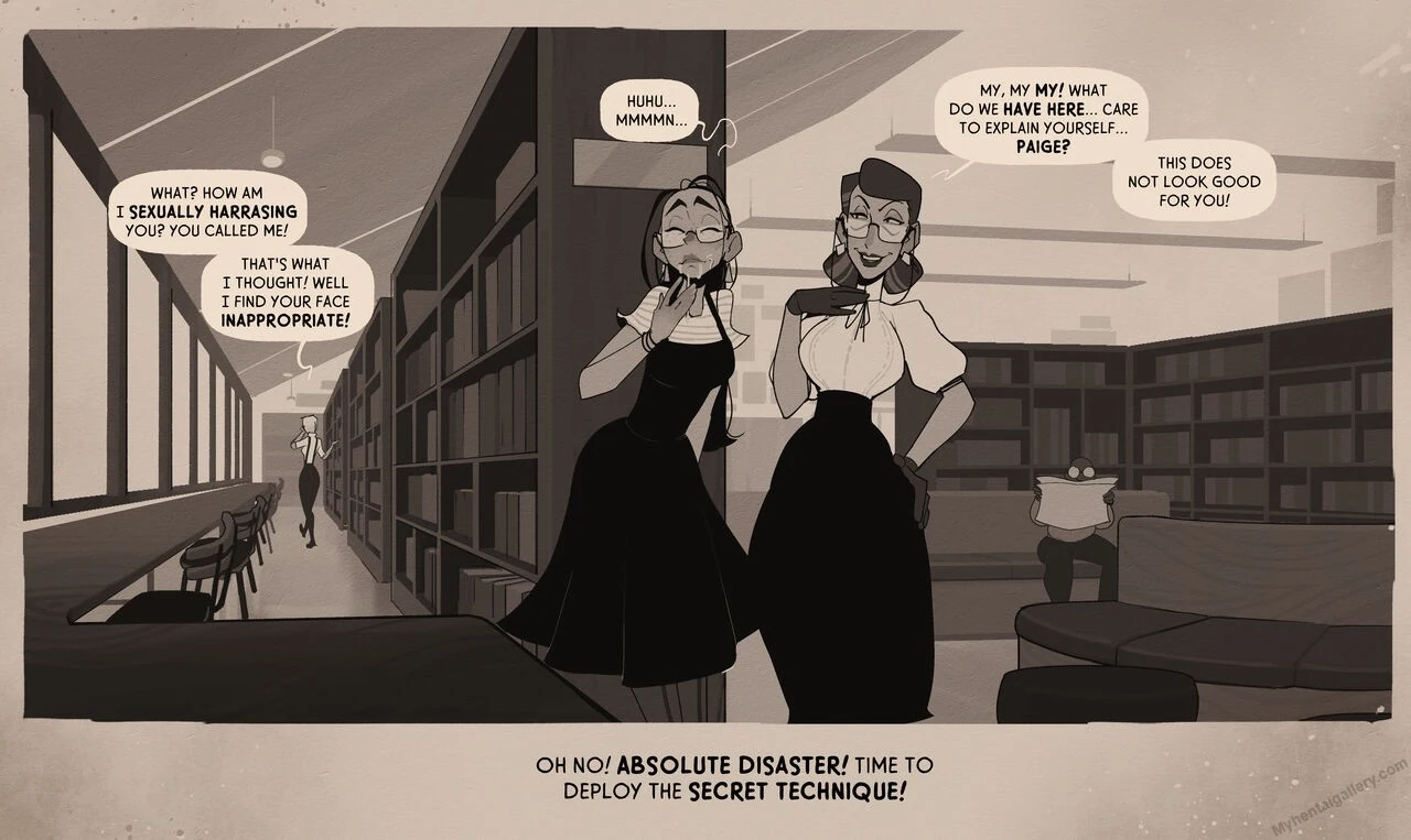 “Week At The Library” Chapter 20, page 1
