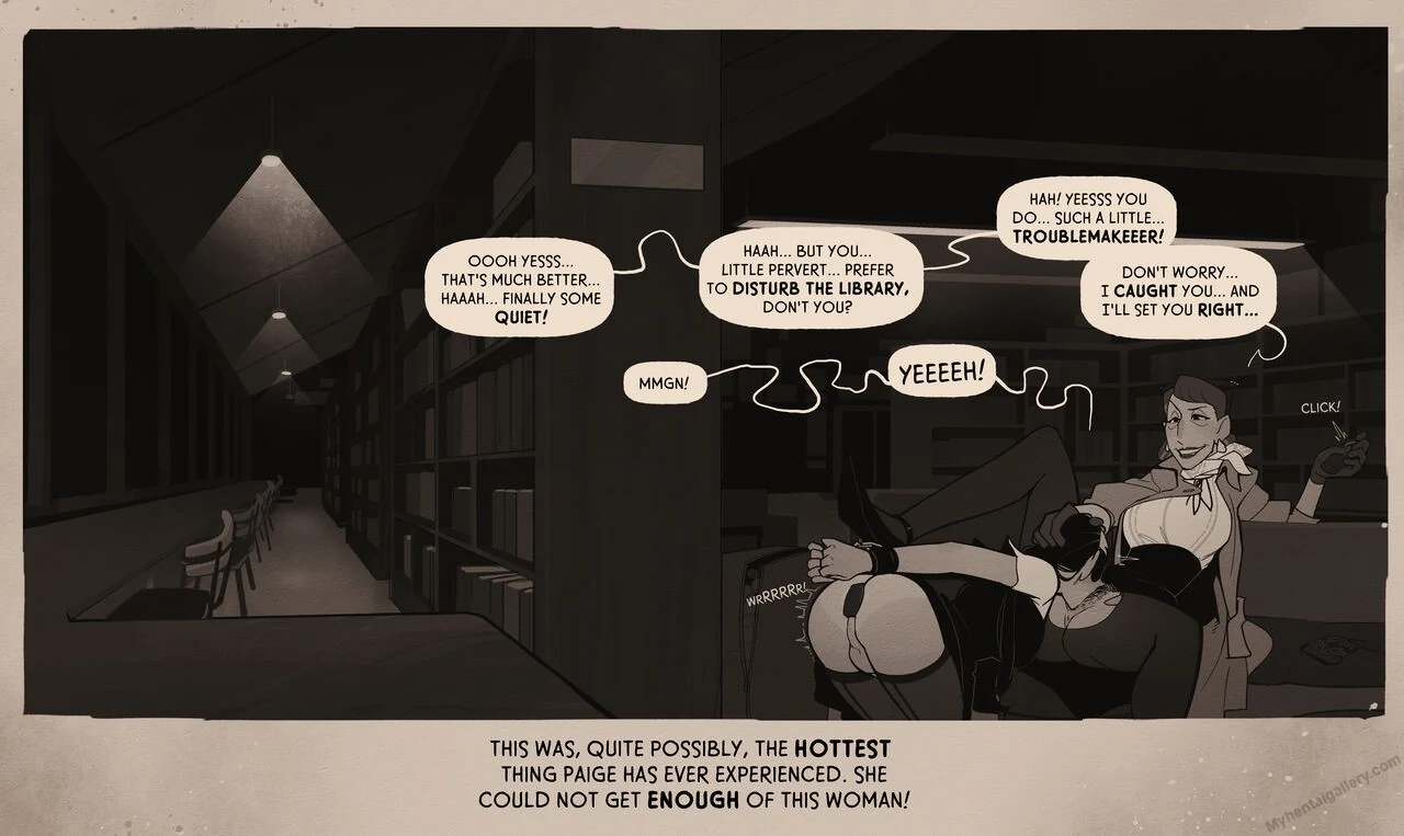 “Week At The Library” Chapter 25, page 1