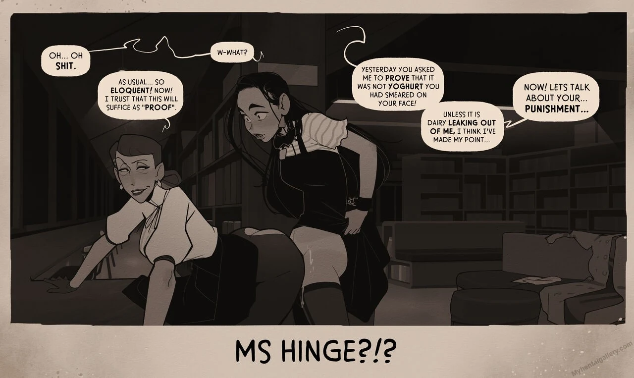 “Week At The Library” Chapter 28, page 1