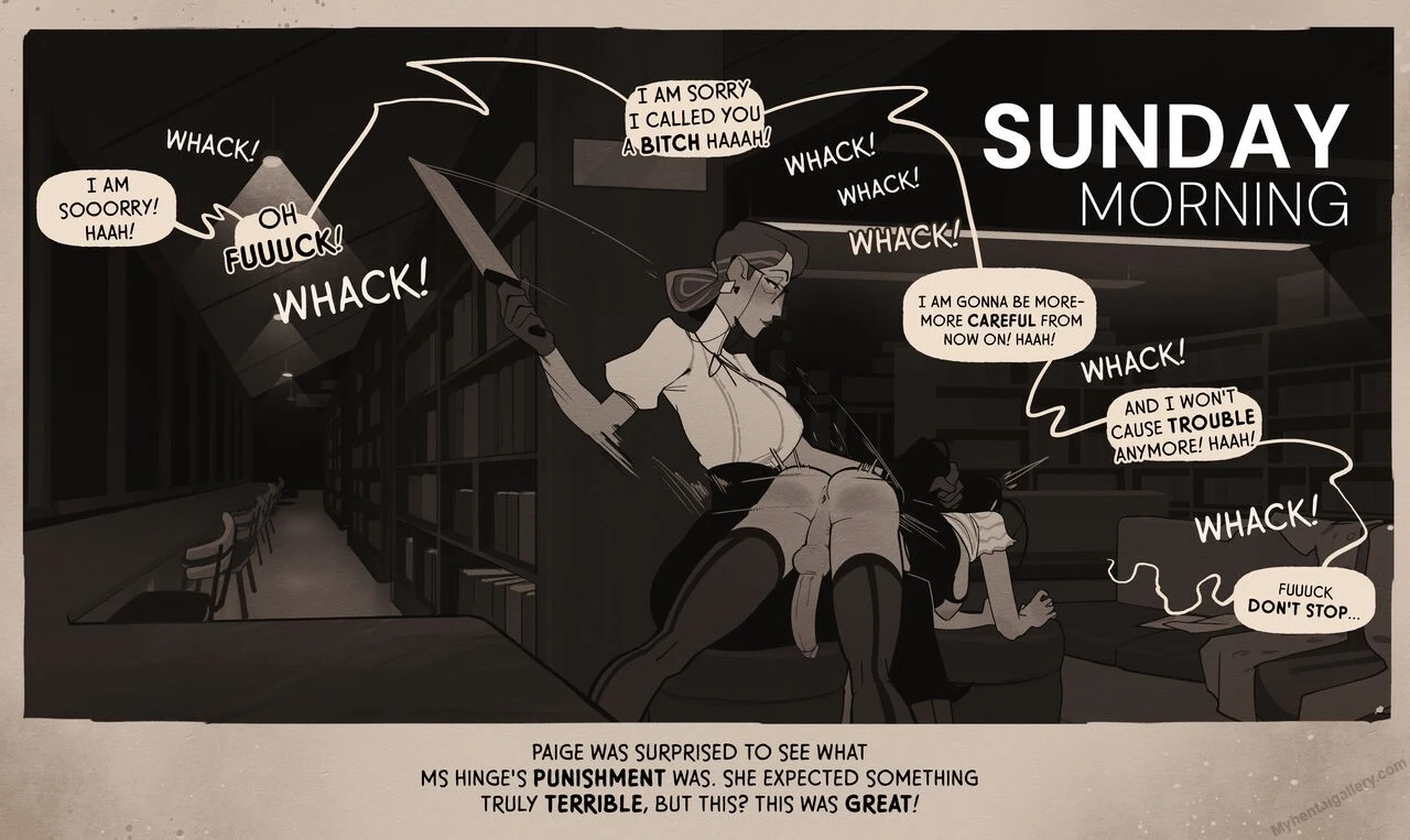 “Week At The Library” Chapter 29, page 1