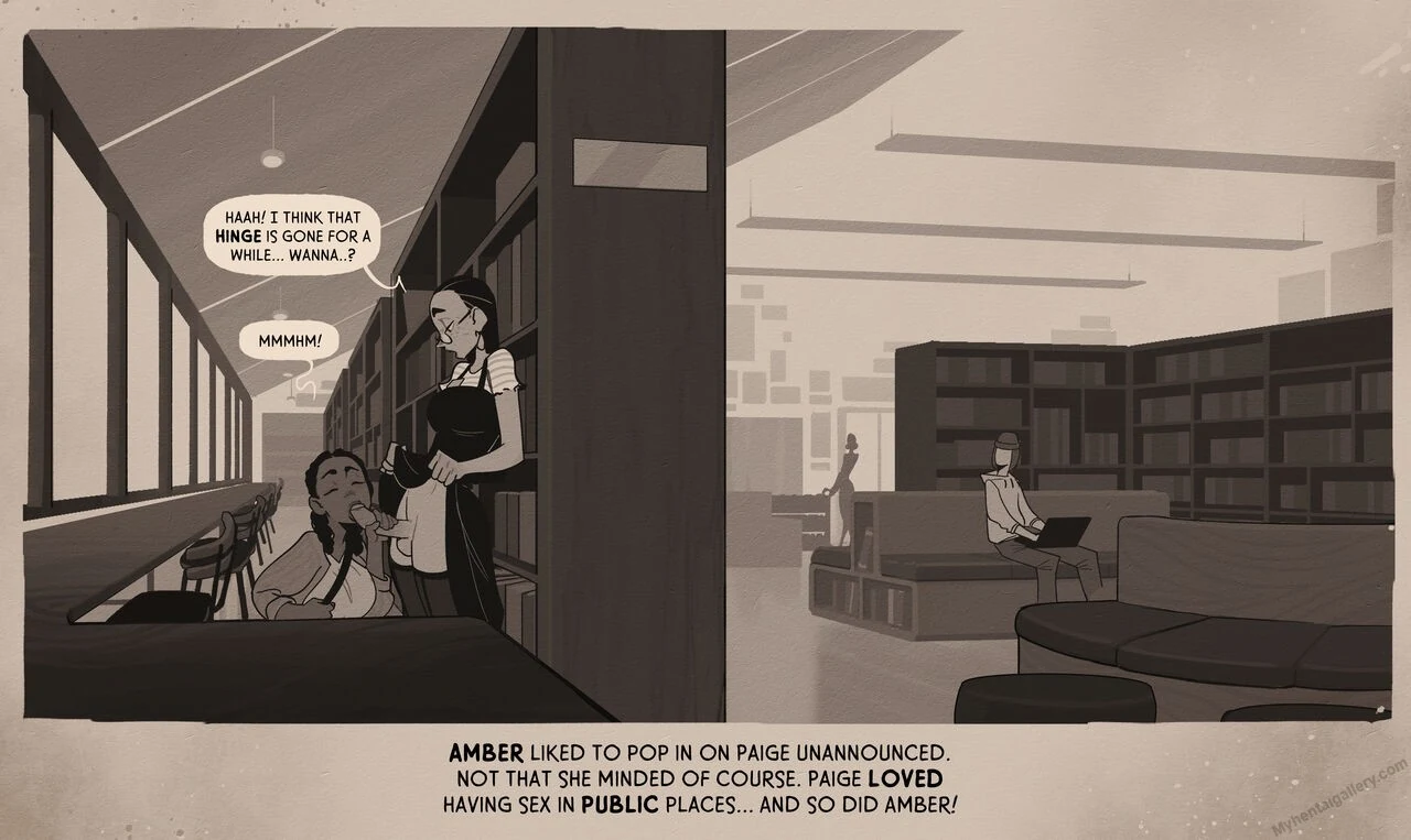 “Week At The Library” Chapter 2, page 1