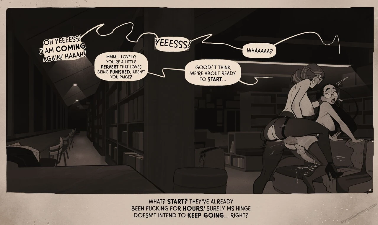 “Week At The Library” Chapter 30, page 1