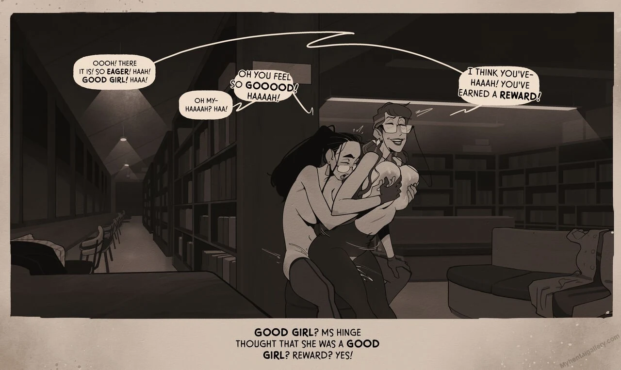 “Week At The Library” Chapter 33, page 1