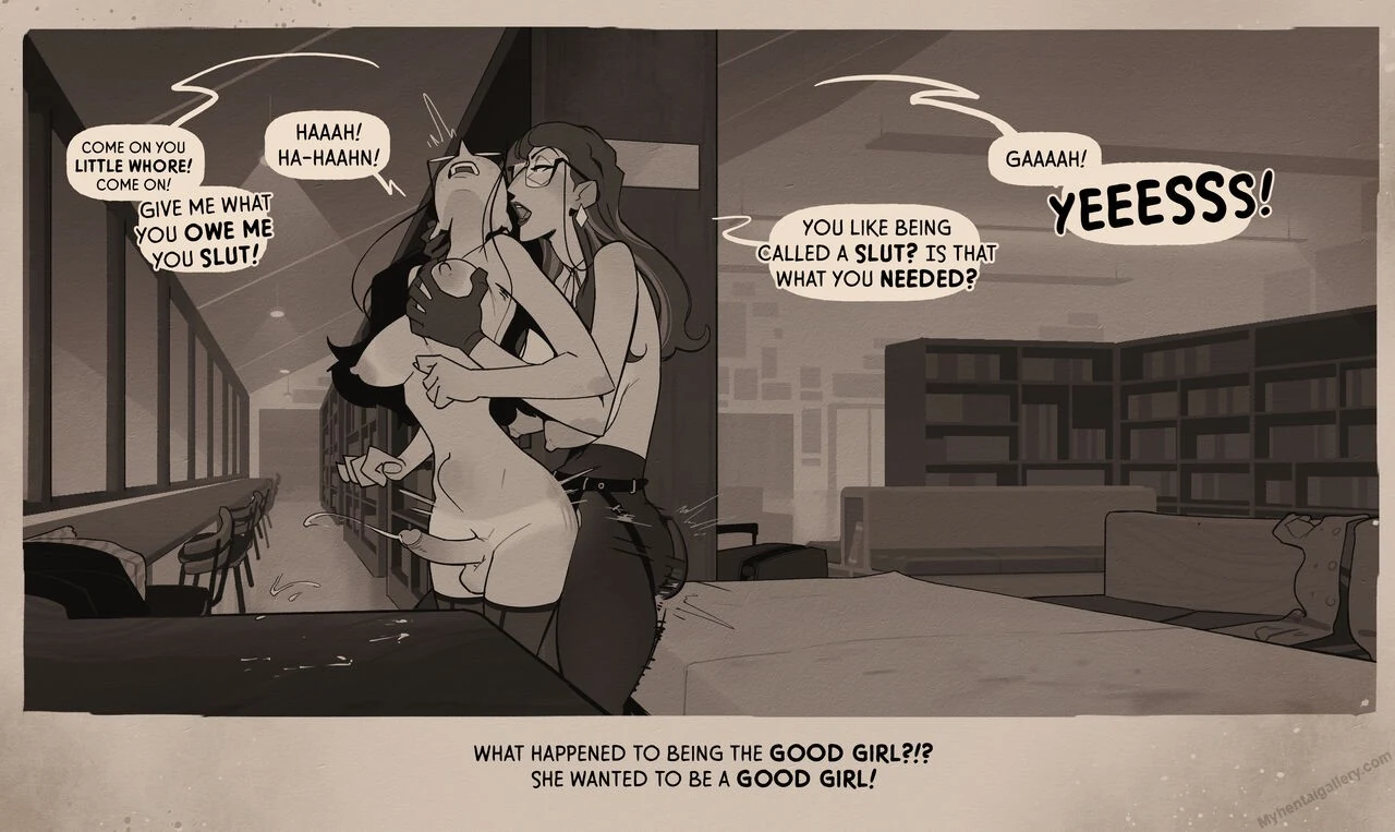 “Week At The Library” Chapter 35, page 1