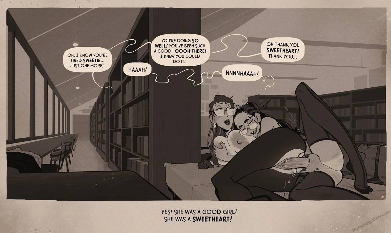 “Week At The Library” Chapter 36, page 1