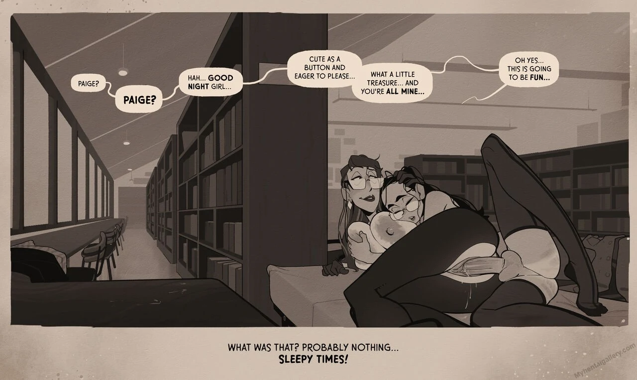 “Week At The Library” Chapter 37, page 1