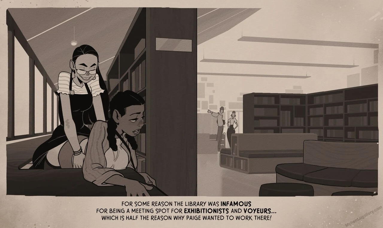 “Week At The Library” Chapter 3, page 1